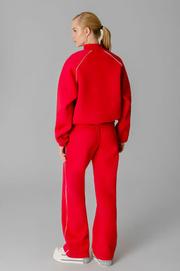 Арт. 2916 Костюм с начесом женский 44-52 (5 шт) Цвет:красный