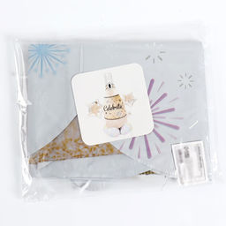 Воздушный шар фольгированный 36" «Шампанское на подставке», под воздух, 18+