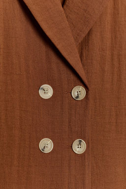 CAMISA CRUZADA MANGA CORTA / Caldero