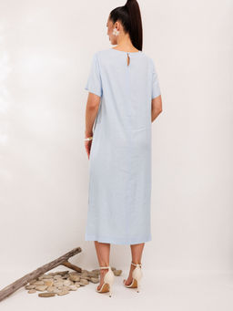 Платье Galean Style 1011 голубой