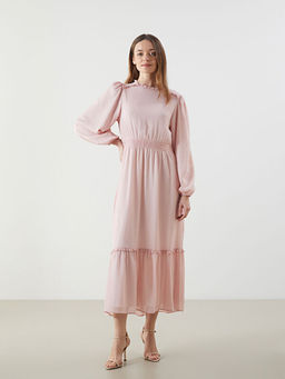 F?rf?rl? Dik Yaka Elbise