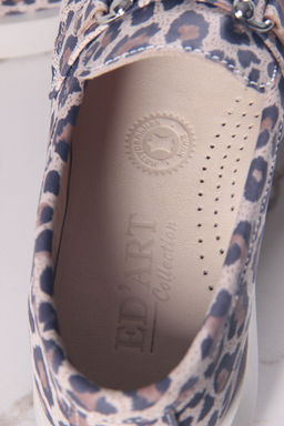 Лоферы туфли 172.1841be.Бежевый леопард