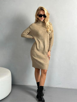 Платье #КТ22353, бежевый - Dommod фото 12