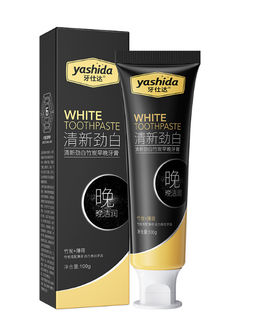 Зубная паста отбеливающая с бамбуковым углем BQB - Bioaqua фото 2