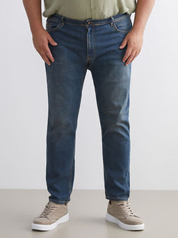 730 Havu? Kal?p B?y?k Beden Erkek Jean Pantolon