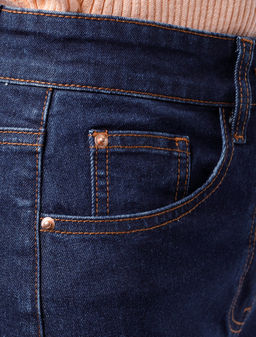 Джинсы трубы прямые из эластичного денима - Vilatte фото 4