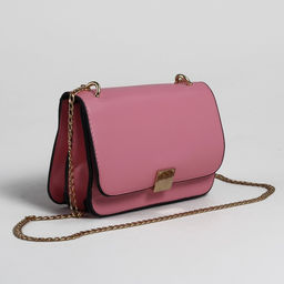 Цепочка для сумки, плоская, алюминиевая, 7 9,8 мм, 10 0,5 м, цвет золотой - Арт узор фото 4