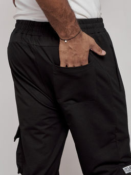 спортивные брюки 95%хлопок 5% эластан (двухслойная нить),Турция, черного цвета - Mtforce фото 18