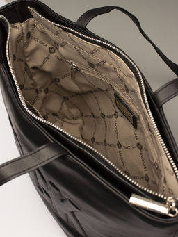 LACCOMA сумка WJC7053-черный эко кожа хлопок  фото 6