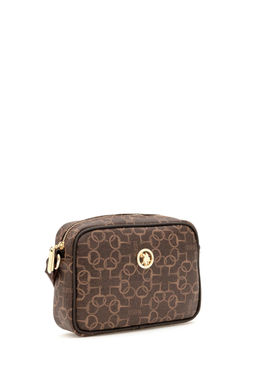 U. S. Polo Assn / Женская коричневая сумка через плечо - U.s. polo assn фото 4