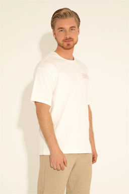 Мужская футболка цвета экрю - U.s. polo assn фото 9