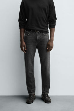 BASIC SLIM FIT JEANS - Zara фото 12