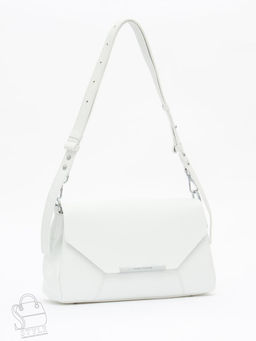 Сумка женская кожаная 1017C white Polina&Eiterou