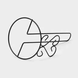 Держатель для бумажных полотенец настольный Доляна «Сердце», 13.5×13.5×28 см