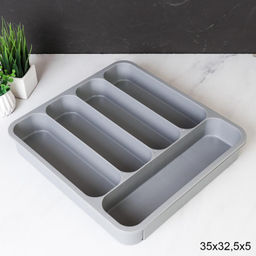 Лоток для столовых приборов раздвижной 52(32)*34 см/ АН-101 /уп 20/