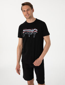 Siyah Pijama Tak_m_
