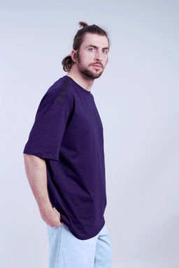 CRB wear/CSLM 60421-41 Футболка мужская,темно-синий/Ex.Cherubino  фото 3