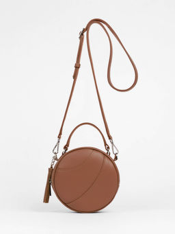 Женская кожаная сумка Richet 3201LN 662 Рыжий