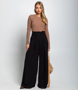 Брюки #КТ16301-2, чёрный