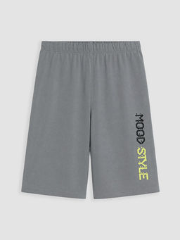 Bask?l? Erkek ?ocuk Pijama ?ort 2li