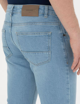 A__k Mavi Slim Fit Jean Pantolon