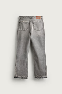 JEANS FLARE FIT / Gris - Zara фото 7