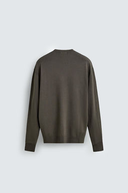 BASIC V-NECK SWEATER - Zara фото 9