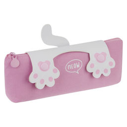 Пенал мягкий 1 отд. MESHU "Paws", 200*80*35 (MS_65265) канвас