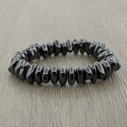 Браслет Мета 7-11мм гематит хаотичный - Agat77 фото 2