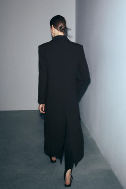 ZW COLLECTION FITTED BUTTON COAT - Zara фото 2