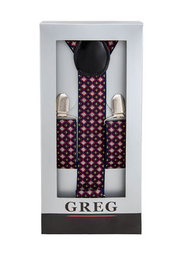 Подтяжки мужские в коробке GREG G-1-66