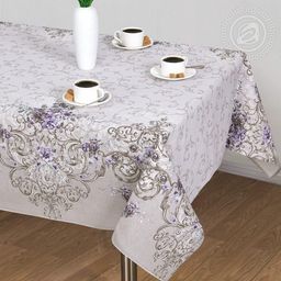 Столовый набор Мазурка:скатерть 150*180 см.+6 салф. рогожка - Лен поволжья фото 2