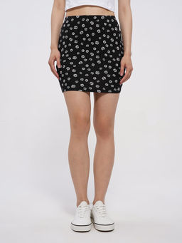 B2129 Юбка ЧЕРНЫЙ