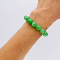 Браслет из Хризопраза - Радуга самоцветов фото 3