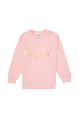K_z _ocuk A__k Pembe Parlak Bask_l_ E_ofman Tak_m_ Sepette S_rpriz _ndirim - U.s. polo assn фото 18