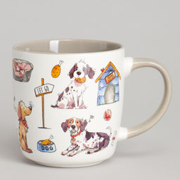 КРУЖКА LEFARD 400МЛ DOGS 9.0*5.6*9.3CM