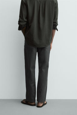 STRAIGHT-LEG JEANS - Zara фото 13