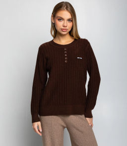 Джемпер #КТ8201 (5), шоколадный