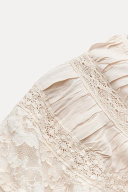 RUFFLED LACE CAPE - Zara фото 6