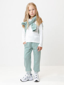 КР 400782/голубой прибой брюки для дев