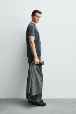 BASIC MEDIUM WEIGHT T-SHIRT - Zara фото 12