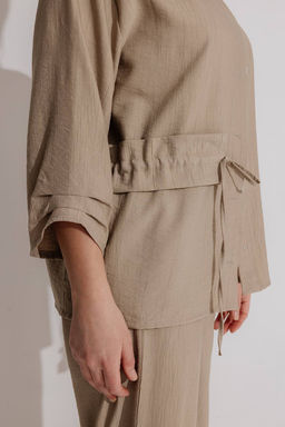 Блуза женская 4394/01/Песочный - Rise фото 4