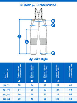 Брюки п2з6125 черный