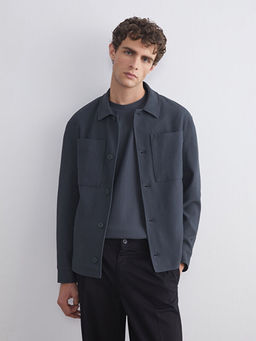 G?mlek Yaka Erkek Ceket