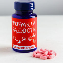 Драже Конфеты - таблетки Формула радости: 50 г.