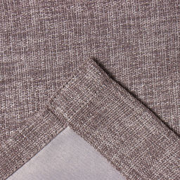 Штора блэкаут портьерная «Этель» Natural, 130×300 см, серая, рогожка 275 г/м²