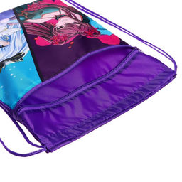 Мешок для обуви с карманом 420 х 340 мм, Calligrata МСО-7С, (мягкий полиэстер, плотность 210D) Аниме  фото 8