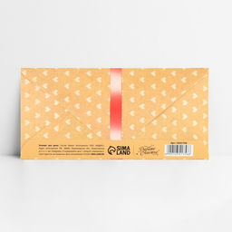 Цена за 9 шт. Конверт для денег «Роза», глиттер, 16.5×8 см