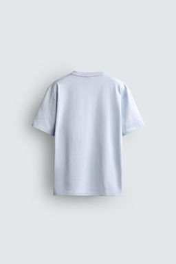 CAMISETA HEAVYWEIGHT MANGA CORTA ORIGINS / Celeste claro - Zara фото 2