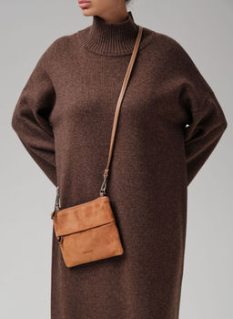 Замшевая сумка Deboro 3017 вуд